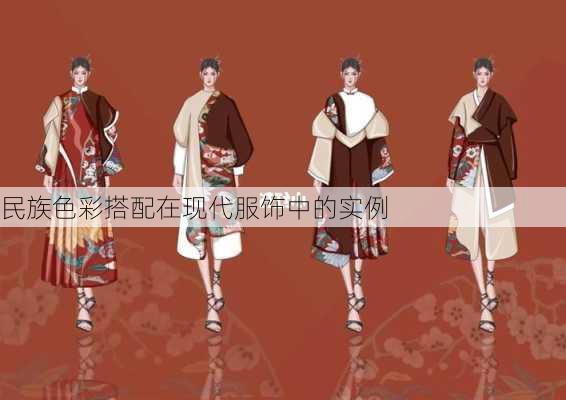民族色彩搭配在现代服饰中的实例