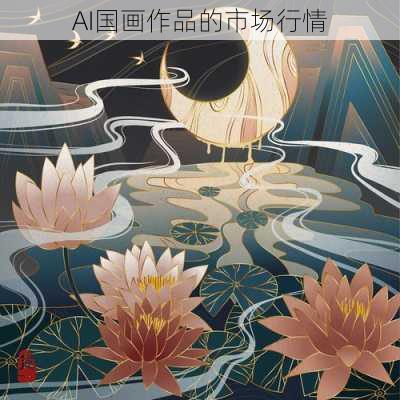 AI国画作品的市场行情