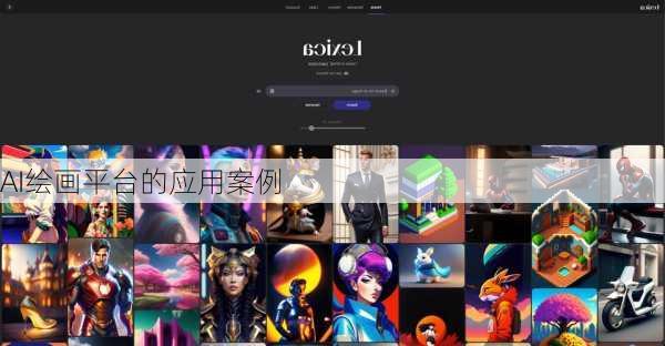 AI绘画平台的应用案例
