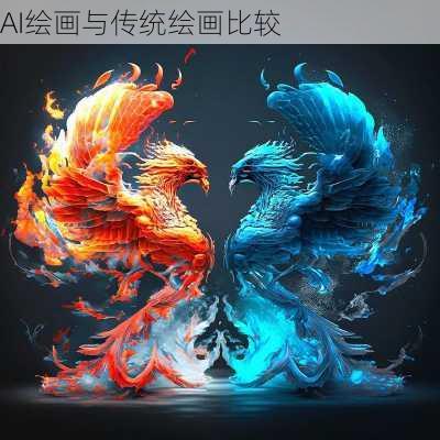 AI绘画与传统绘画比较