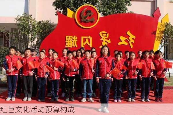红色文化活动预算构成