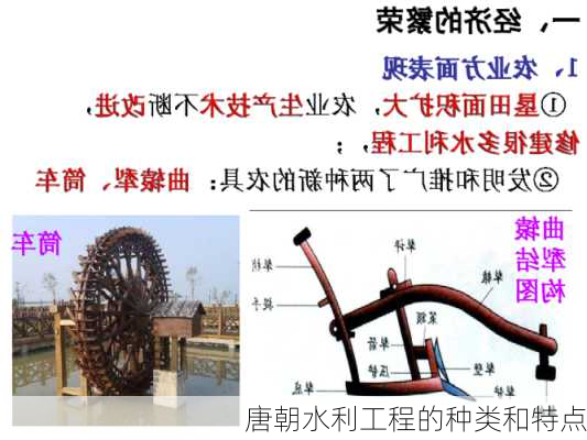 唐朝水利工程的种类和特点