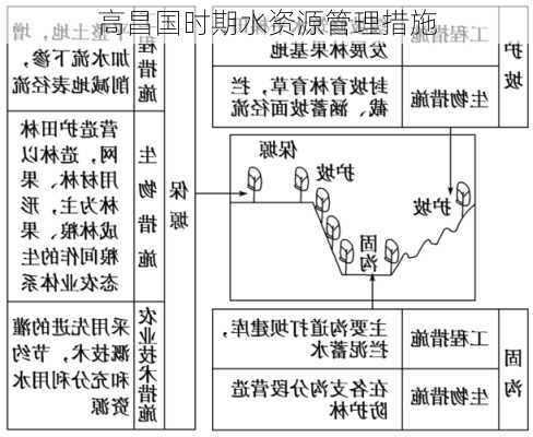 高昌国时期水资源管理措施