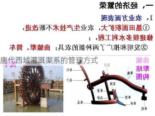 唐代西域灌溉渠系的管理方式