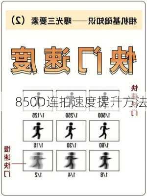 850D连拍速度提升方法
