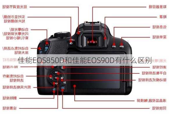 佳能EOS850D和佳能EOS90D有什么区别