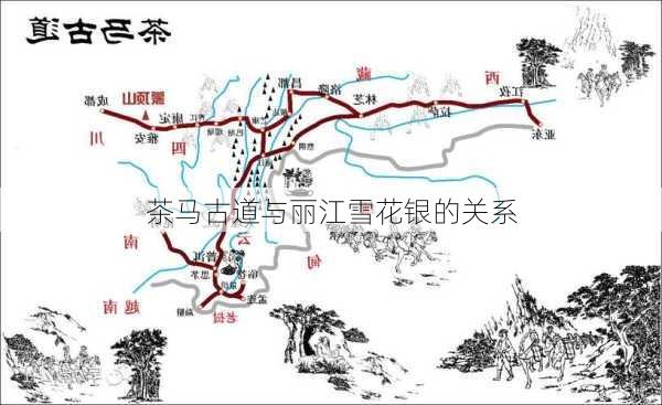 茶马古道与丽江雪花银的关系