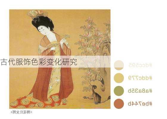古代服饰色彩变化研究