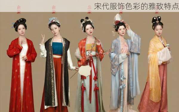 宋代服饰色彩的雅致特点