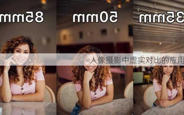 人像摄影中虚实对比的应用