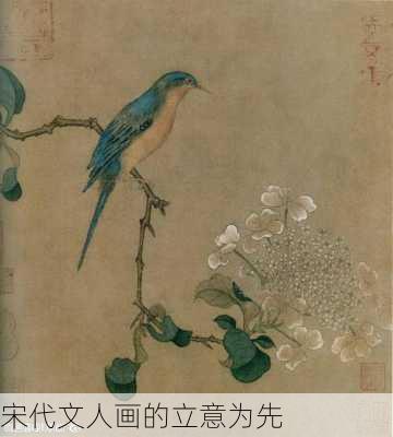 宋代文人画的立意为先