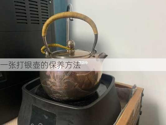 一张打银壶的保养方法