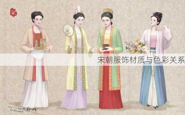 宋朝服饰材质与色彩关系