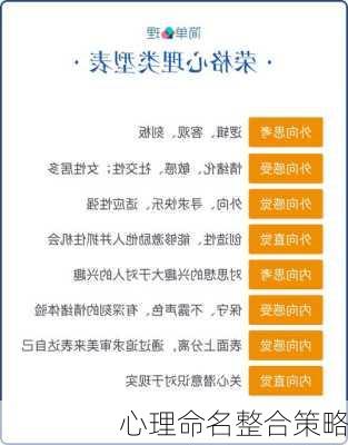 心理命名整合策略