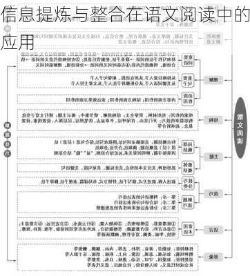 信息提炼与整合在语文阅读中的应用