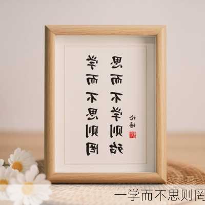 一学而不思则罔