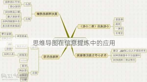思维导图在信息提炼中的应用
