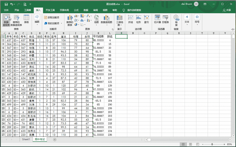 用python制作动态excel表格