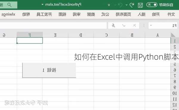 如何在Excel中调用Python脚本