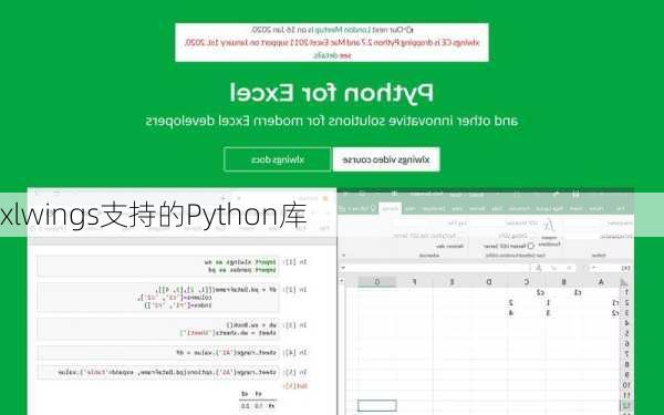 xlwings支持的Python库
