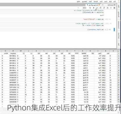 Python集成Excel后的工作效率提升