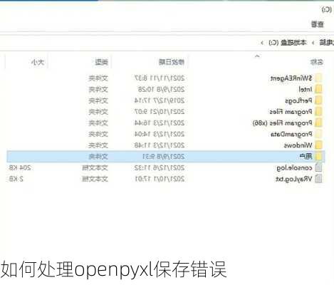 如何处理openpyxl保存错误