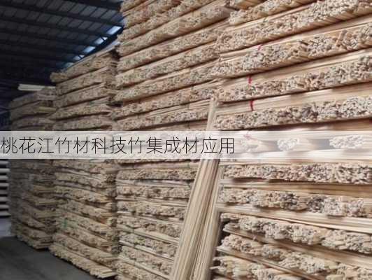 桃花江竹材科技竹集成材应用