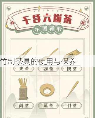 竹制茶具的使用与保养
