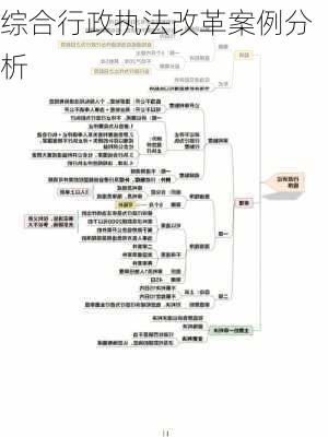 综合行政执法改革案例分析