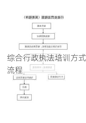 综合行政执法培训方式流程