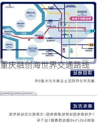 重庆融创海世界交通路线
