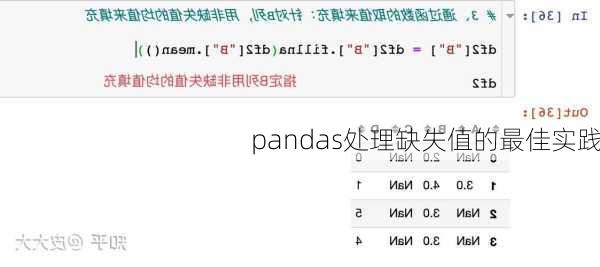 pandas处理缺失值的最佳实践