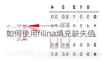 如何使用fillna填充缺失值