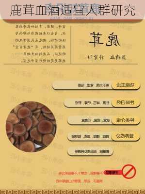 鹿茸血酒适宜人群研究