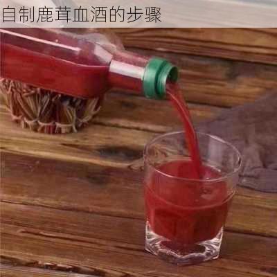 自制鹿茸血酒的步骤