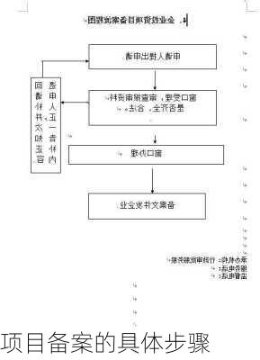 项目备案的具体步骤