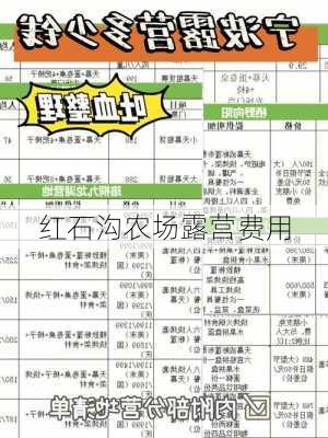红石沟农场露营费用