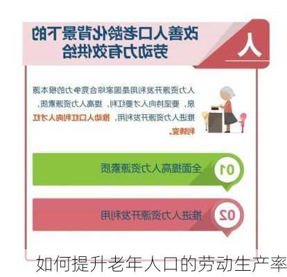 如何提升老年人口的劳动生产率