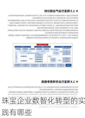 珠宝企业数智化转型的实践有哪些