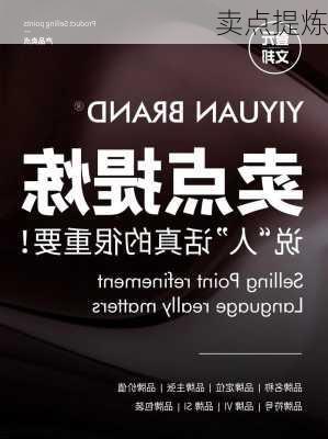卖点提炼