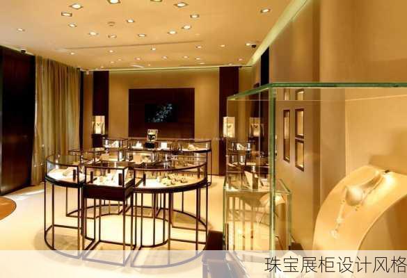 珠宝展柜设计风格