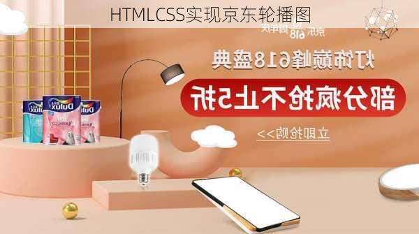 HTMLCSS实现京东轮播图