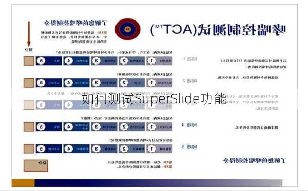 如何测试SuperSlide功能