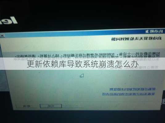 更新依赖库导致系统崩溃怎么办