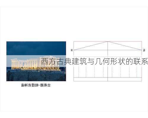 西方古典建筑与几何形状的联系