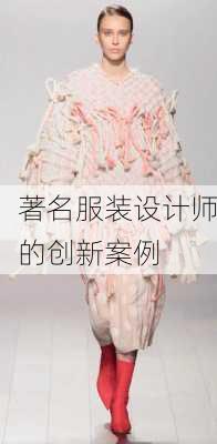 著名服装设计师的创新案例