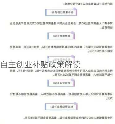 自主创业补贴政策解读