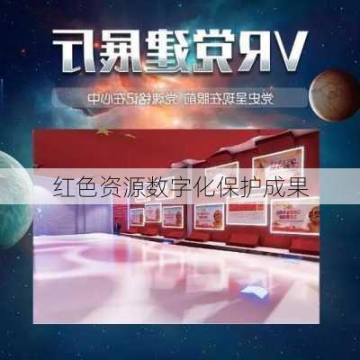 红色资源数字化保护成果