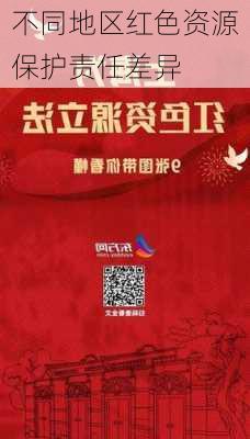 不同地区红色资源保护责任差异
