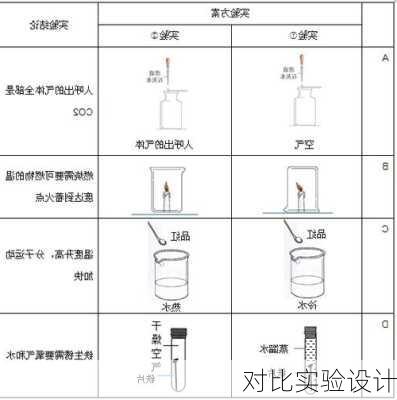 对比实验设计